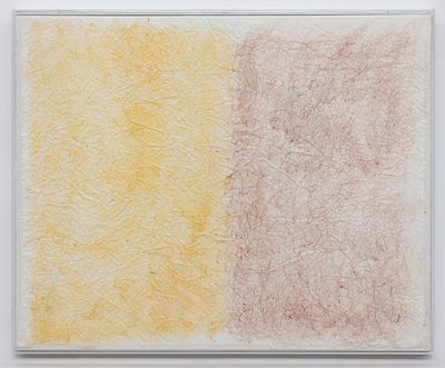 PAOLO MASI Senza titolo, 1975 - PAOLO MASI 1933 Senza titolo, 1975 Pastelli su carta intelata 