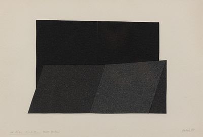 GIUSEPPE UNCINI Senza titolo, 1987 - GIUSEPPE UNCINI 1929-2008 Senza titolo, 1987 Collage su 