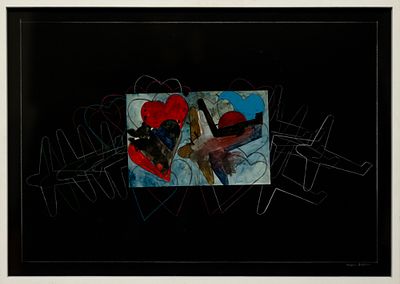 FRANCO ANGELI Senza titolo - FRANCO ANGELI 1935-1988 Senza titolo, fine anni '70 - primi '80 