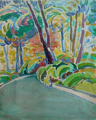 Louis Valtat (French, 1869-1952), oil on canvas, signed l.l., 58,5 x 48 cm.