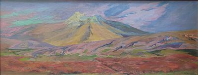 Gabriel Gyurjyan (Armenian, 1892 - 1987), oil on canvas, signed l. r., titled on verso 