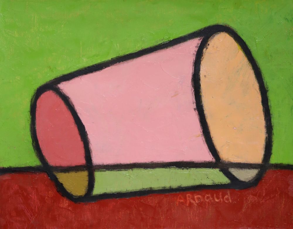 Андрей Арнауд - из серии "Стаканы". 40 х 50 см холст, масло 
Молодой художник, занимается 