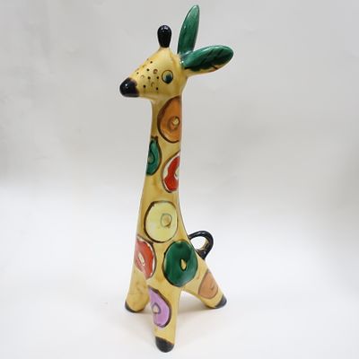 Статуэтка керамика жираф, ЗиК Конаково, под реставрацию . керамика, роспись. 
Склейка лапы.