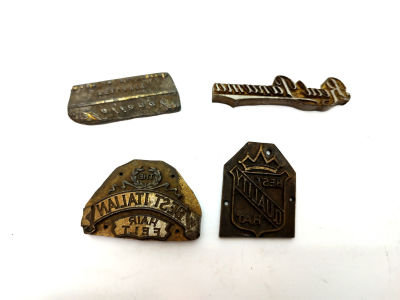 לוט פלומבות (חותמות שעווה) עשויות ברונזה