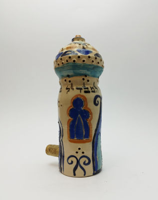 כלי בשמים להגדלה, עשוי קרמיקה, תוצרת האמן הורביץ