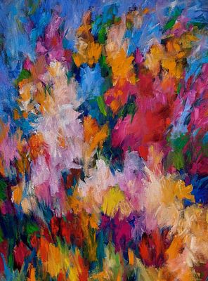 Iryna Kolesnykova - Painting “Summer awakening” (2022) Size: 90x60. “Summer awakening” by Iryna 