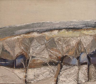 Viktor Chumachenko - Painting “Pathway” (2001) Size: 70x70. “Pathway” by Viktor Chumachenko 
Size: 