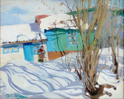 Шипилин И. Н. - Соколиное. Солнечный день в декабре. 2016Холст, масло, 40х50₽ 42 250 - 65 000$ 650 