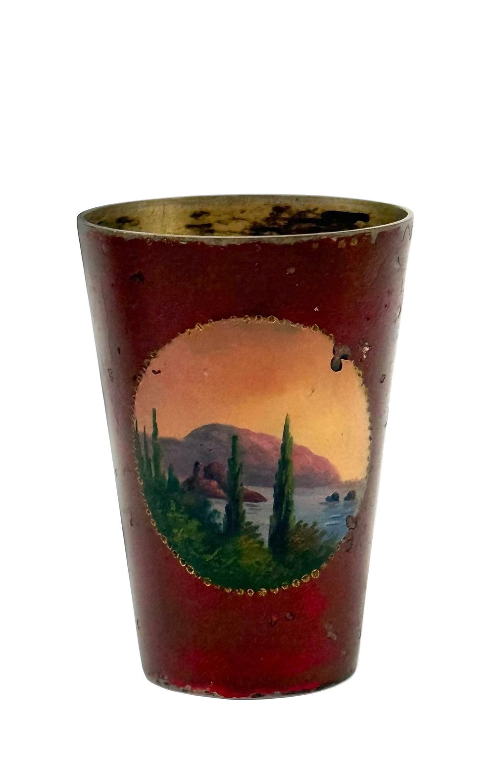 כוס כסף רוסיה הסובייטית חתום 875 בעבודת אימייל