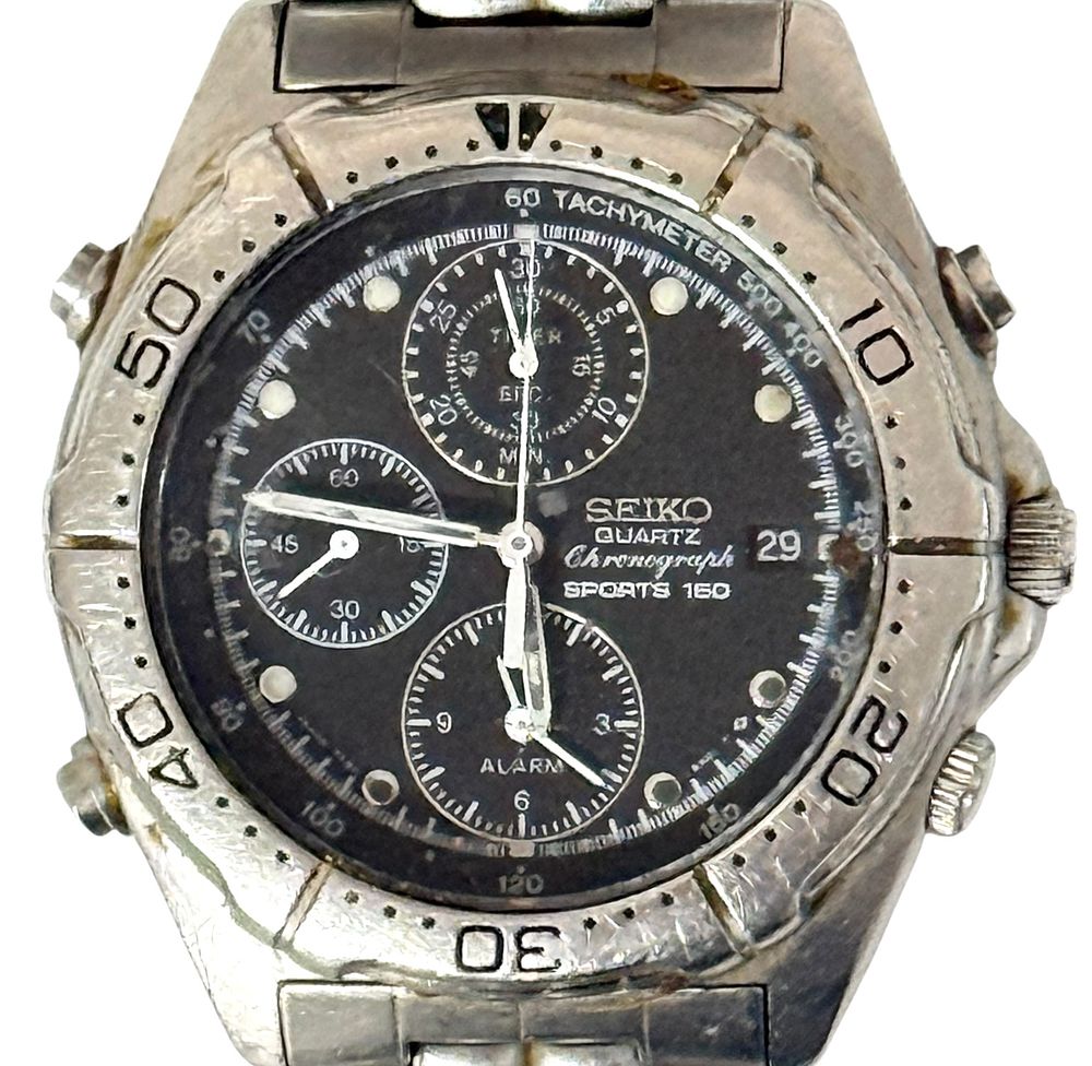 SEIKO . שעון יד וינטג חברת סייקו מדגם SPORTS 150