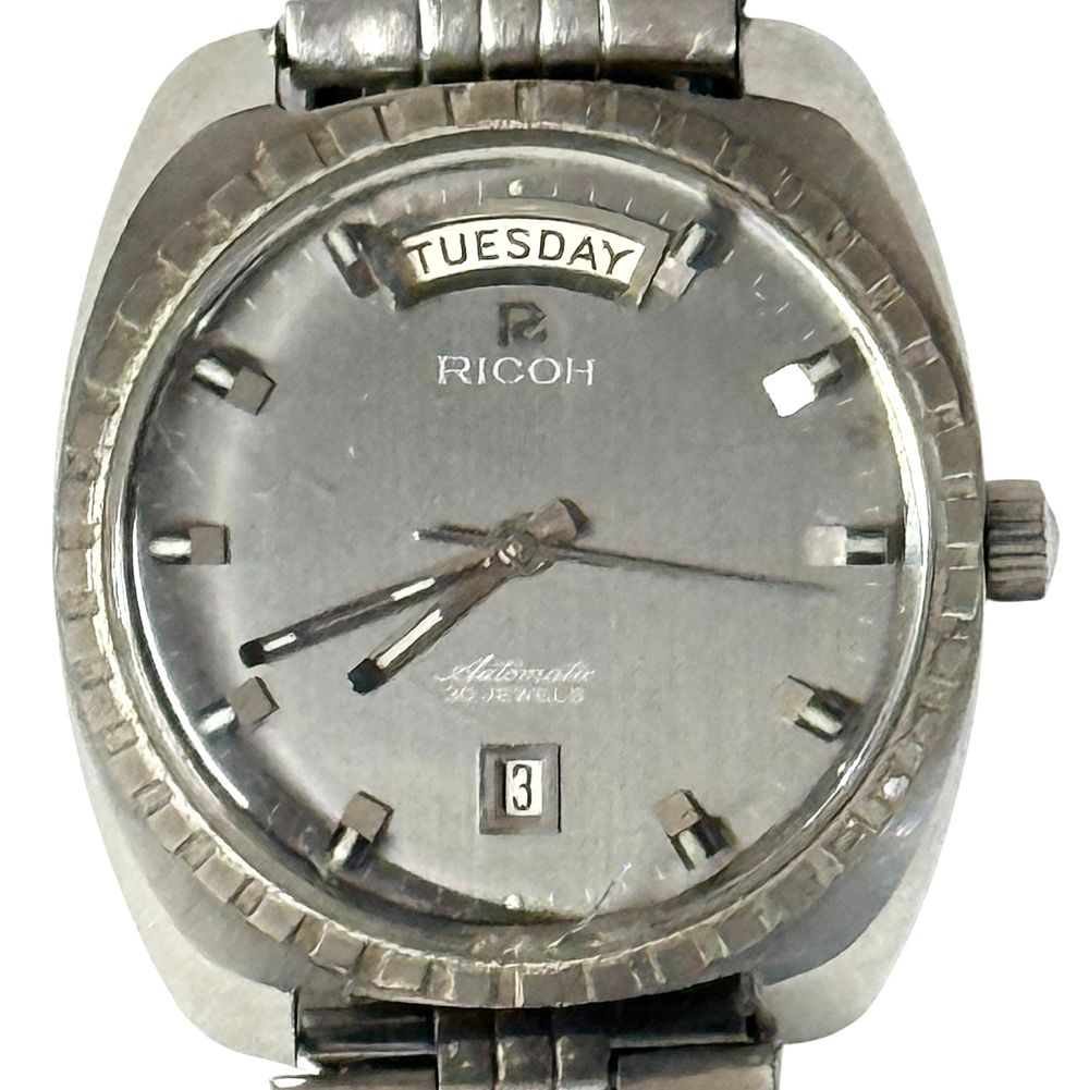 RICOH. שעון יד וינטג של חברת ריקו היפנית מדגם DYNAMIC WIDE