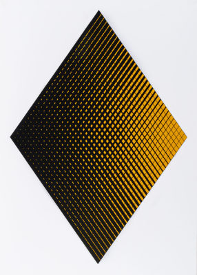 GETULIO ALVIANI (1939) - Untitled 1962 Silkscreen on mdf panel, ed. 33/150, Plura Edizioni, Milan 