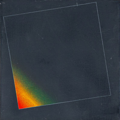 MASUDA HIROMI (1942) - Untitled 1979 Acrilyc on canvas 20 x 20 cm Signed and dated on the reverse 