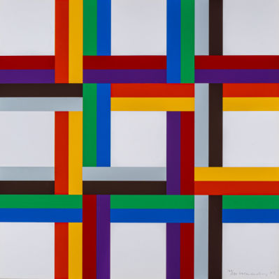 VERENA LOEWENSBERG (1912 - 1986) - Untitled 1973 Silkscreen, ed. 340/500 69 x 69 cm Signed in 