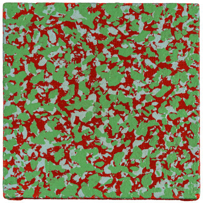 RADOMIR DAMNJANOVIC DAMNJAN (1935) - Quadro 2005 Oil on linen canvas 20 x 20 cm Signed, dated and 