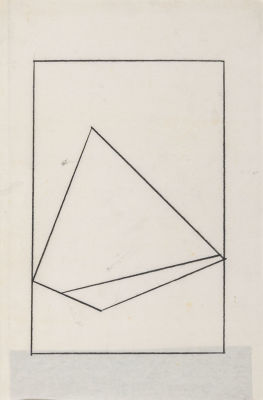 MAURO STACCIOLI (1937 - 2018) - Untitled 1992 Charcoal on paper 45 x 30,5 cm Initialled on the 
