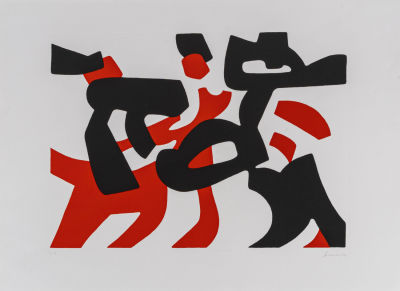 CARLA ACCARDI (1924 - 2014) - Untitled Etching and acquatint, ed. P.d.A., Edizioni Rubinart, Rome 