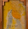 MIMMO ROTELLA (1918 - 2006) - Tennis 1990 
Overpainting on newspaper sheet applied on canvas 
49 Image - 3