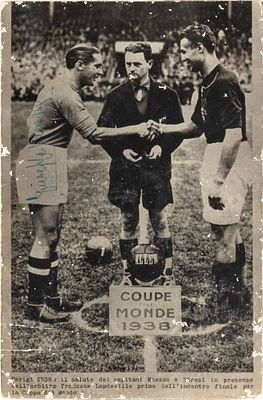 Giuseppe Meazza - Campionato mondiale di calcio 1938 - Giuseppe Meazza - Campionato mondiale di 