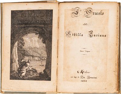 L'oracolo della Sibilla Cusiana - L'oracolo della Sibilla Cusiana Milano, Bernardoni, 1828 