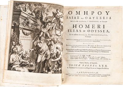 Homeri - Ilias &amp; Odyssea - Homeri - Ilias &amp; Odyssea Cantabrigiae (Cambridge), Cornelium 