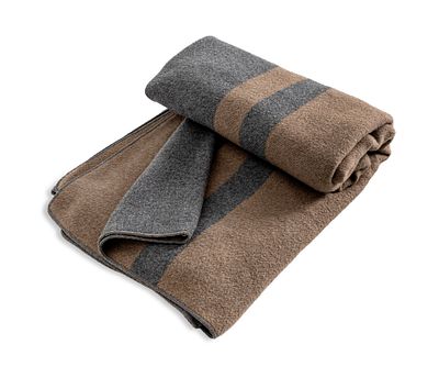 Plaid double-face - BRUNELLO CUCCINELLI Plaid double-face In cachemire e applicazioni in ottone 