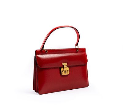 Borsa Vintage Lady Lock - GUCCI Borsa Vintage Lady Lock In pelle e dettagli in metallo dorato 28 x 