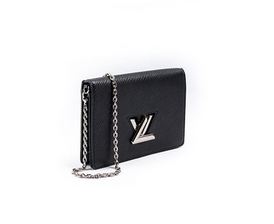 Borsa Twist Lock - LOUIS VUITTON Borsa Twist Lock 2019 In pelle &eacute;pi, catena e dettagli in metallo 