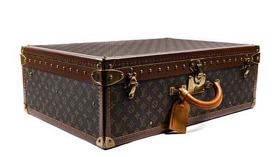 Valigia Alzer Monogram 65 - LOUIS VUITTON Valigia Alzer Monogram 65 In tela monogram, fodera in 