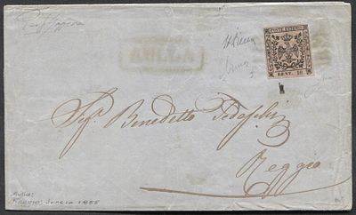 Antichi Stati Italiani - Ducato di Modena - Lettera (2c) - Antichi Stati Italiani - Ducato di 