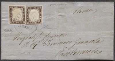 Antichi Stati Italiani - Ducato di Modena - Lettera (14Ac/C2) - Antichi Stati Italiani - Ducato di 