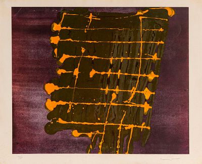 Senza titolo - PIETRO CONSAGRA (1920 - 2005) Senza titolo Litografia, es. 24/100 69 x 85 cm 