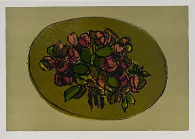 Senza titolo - ENNIO MORLOTTI (1910 - 1992) Senza titolo Litografia, es. p.a. 50 x 70 cm Firmata a 