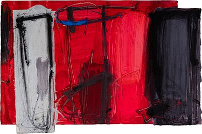 Senza titolo - ENZO ESPOSITO (1946) Senza titolo Tecnica mista su carta 53 x 79,5 cm Firma al 