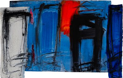 Senza titolo - ENZO ESPOSITO (1946) Senza titolo Tecnica mista su carta 54 x 84,5 cm PROVENIENZA: 