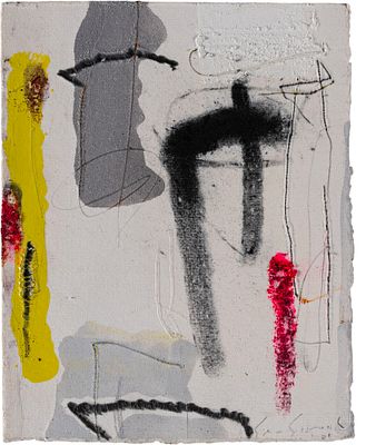 Senza titolo - ENZO ESPOSITO (1946) Senza titolo 2002 Tecnica mista su carta 26,5 x 21 cm Firmata 