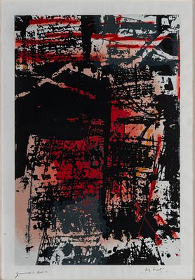 Senza titolo - GIORGIO CELIBERTI (1929) Senza titolo 2004 Litografia, es. non numerato 100 x 70 cm 