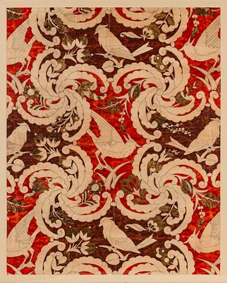 Studio di decorazione - UGO ZOVETTI (1879 - 1974) Studio di decorazione 1912 Matita e acquerello 