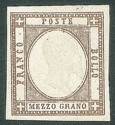 Antichi Stati Italiani - Province Napoletane - 1861 - Mezzo grano (18) - Antichi Stati Italiani - 