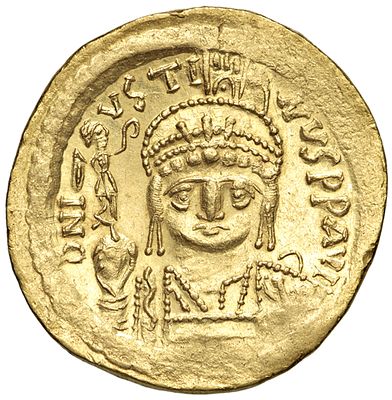 IMPERO BIZANTINO - Giustino II (565-578) - IMPERO BIZANTINO - Giustino II (565-578) Solido - Sear 