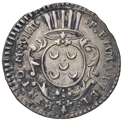 MALTA – Emmanuel Pinto (1741-1773) - MALTA – Emmanuel Pinto (1741-1773) 2 Tar&igrave; 1741 – R.S. 141 AG 