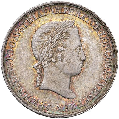 MILANO – Ferdinando I d’Asburgo (1835-1848) - MILANO – Ferdinando I d’Asburgo (1835-1848) Gettone 