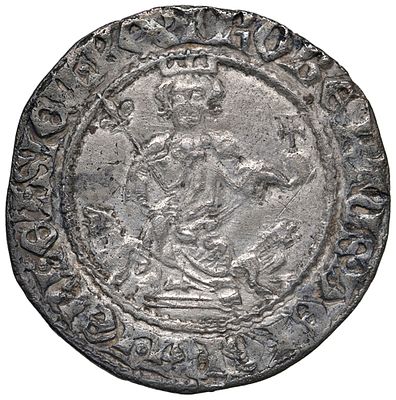 NAPOLI – Roberto d’Angi&ograve; (1309-1343) - NAPOLI – Roberto d’Angi&ograve; (1309-1343) Gigliato – P.R. 