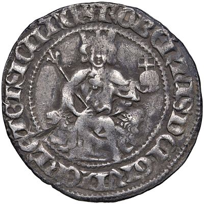NAPOLI – Roberto d’Angi&ograve; (1309-1343) - NAPOLI – Roberto d’Angi&ograve; (1309-1343) Gigliato – P.R. 