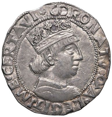NAPOLI – Ferdinando I d’Aragona (1458-1494) - NAPOLI – Ferdinando I d’Aragona (1458-1494) Coronato 