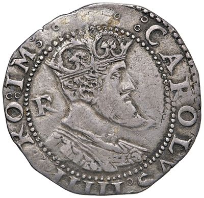 NAPOLI – Carlo V d’Asburgo (1516-1556) - NAPOLI – Carlo V d’Asburgo (1516-1556) Tar&igrave; – P.R. 19 AG 