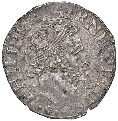 NAPOLI – Filippo II d’Asburgo (1554-1598) Principe di Spagna - NAPOLI – Filippo II d’Asburgo 