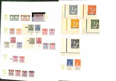 Lotti e Collezioni - Europa e Oltremare - GERMANIA - WEIMAR + REICH - 1919/1945 - Lotti e 
