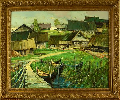 Колотилов А.А. "Русская деревня"
холст, масло. Александр Александрович Колотилов 