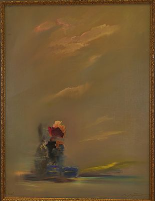 Врадий В.Н." Розовый букет " ( Сахалин) 2013г.
холст, масло. Врадий Валерий Николаевич (1942 - 